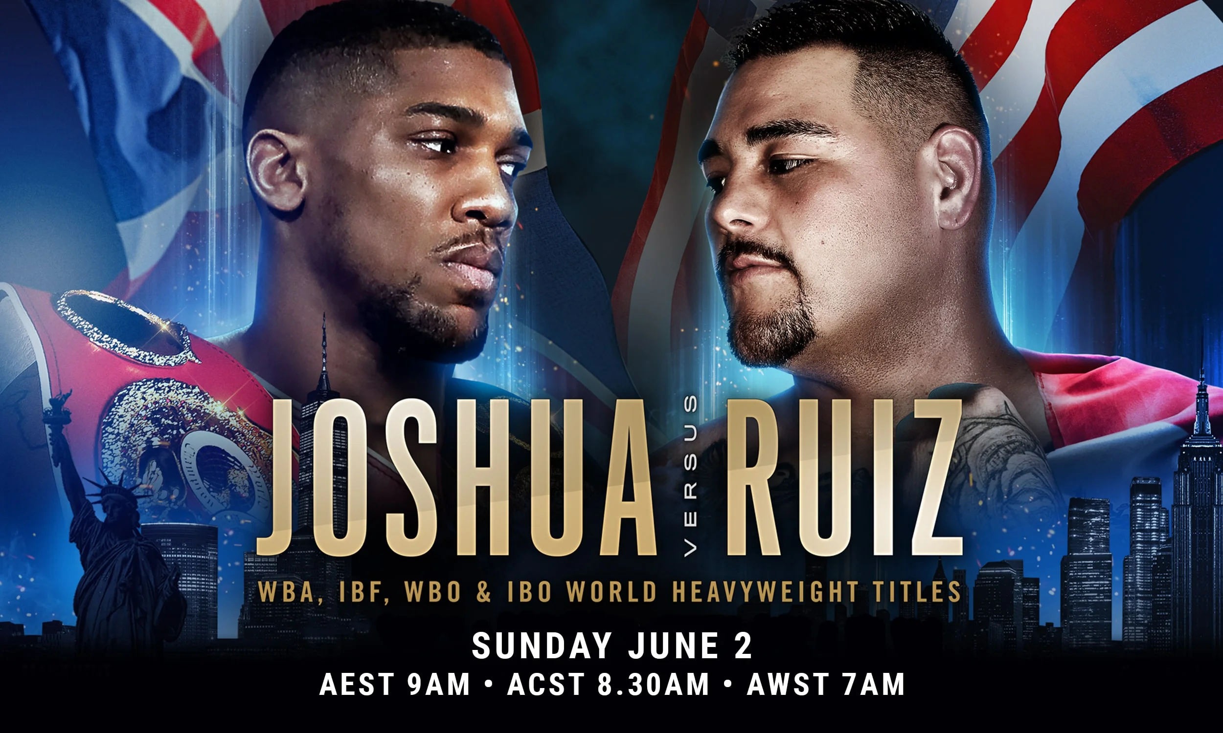 JOSHUA VS RUIZ Better at The Pub